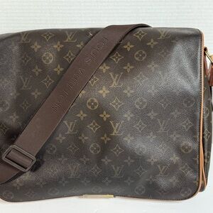 Louis Vuitton Vintage Messenger Bag Abbess Monogram Guaranteed 100% Authentic